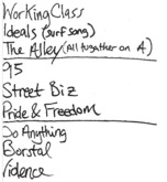 Straight Laced - Setlist - Winter Weekender, The Earl, Atlanta 29 Feb 2020, Atlanta Winter Weekender 2020 - Day 2 of 3 on Feb 29, 2020 [235-small]