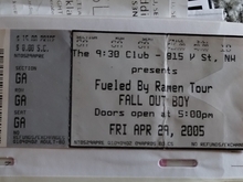 Fall Out Boy / Silverstein / The Academy Is... / Gym Class Heroes on Apr 29, 2005 [358-small]