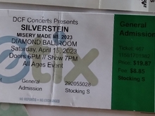 Silverstein / Dayseeker / SeeYouSpaceCowboy / One Step Closer on Apr 15, 2023 [371-small]