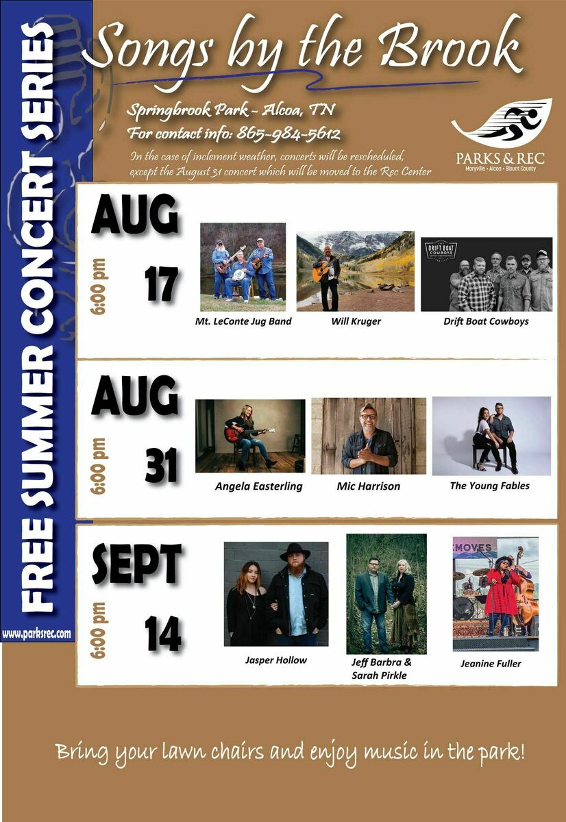 Aug 31, 2023 The Young Fables / Mic Harrison / Angela Easterling at