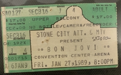 Bon Jovi / Skid Row on Jan 27, 1989 [666-small]