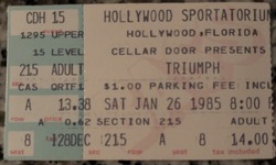 Triumph on Jan 26, 1985 [689-small]