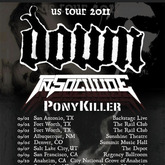 Down / In Solitude / Ponykiller on Sep 10, 2011 [914-small]