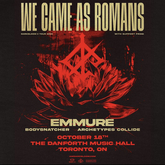 We Came As Romans / Emmure / Bodysnatcher / Archetypes Collide on Oct 18, 2023 [163-small]