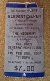 Ticket stub, tags: Ticket - Eleventyseven / Salem Road / Subcolor on Feb 2, 2007 [587-small]