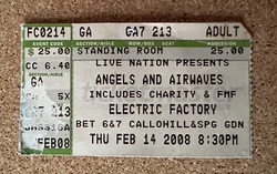 Ticket stub, tags: Ticket - Angels & Airwaves / Meg & Dia / Ace Enders / The Color Fred on Feb 14, 2008 [590-small]