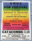 Frank Zappa / The Mothers Of Invention / Canned Heat / Country Joe and the Fish on Aug 31, 1968 [804-small]