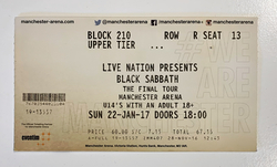 Black Sabbath / Rival Sons on Jan 22, 2017 [832-small]