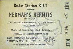 Herman's Hermits / The Animals on Jul 17, 1966 [886-small]