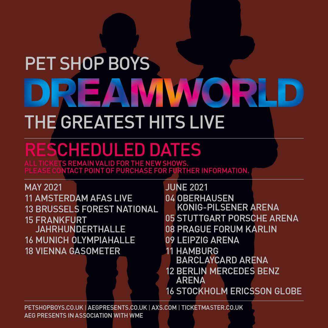  Pet Shop Boys Concert & Tour History (Updated for 2023 - 2024 Bildidee 