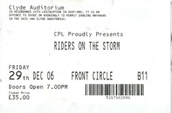Riders on the Storm / Ray Manzarek / Ty Dennis / The Doors on Dec 29, 2006 [226-small]