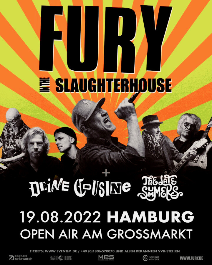 Fury in the Slaughterhouse Concert & Tour History (Updated for 2024 Bildidee 