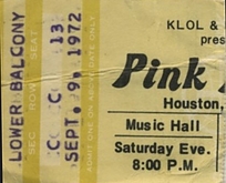 Pink Floyd on Sep 9, 1972 [344-small]