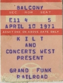 Grand Funk Railroad on Apr 10, 1971 [475-small]