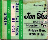 Ten Years After / Wild Turkey on Nov 17, 1972 [570-small]