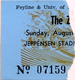 ZZ Top / Wishbone Ash / Doobie Brothers / Willie Nelson on Aug 12, 1973 [576-small]