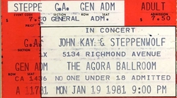 Steppenwolf on Jan 19, 1981 [610-small]
