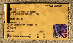Ticket stub, tags: Ticket - Battles / Air Is Human on May 26, 2022 [676-small]