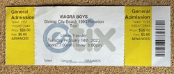 Ticket stub, tags: Ticket - Viagra Boys / Lip Critic on Feb 14, 2023 [678-small]