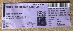 Ticket stub, tags: Ticket - Echoes - A Tribute To Pink Floyd on Nov 19, 2021 [693-small]
