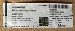 Ticket stub, tags: Ticket - Hellogoodbye / AMYRA on Oct 2, 2021 [701-small]