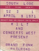 Grand Funk Railroad / Bloodrock on Apr 8, 1971 [749-small]