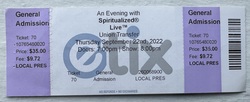 Ticket stub (cancelled), tags: Ticket - Spiritualized on Sep 22, 2022 [796-small]