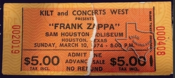 Frank Zappa / Jimmy Buffett on Mar 10, 1974 [811-small]