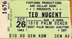 Ted Nugent on Sep 26, 1982 [882-small]