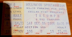 Triumph / Bad Company on Dec 6, 1986 [923-small]