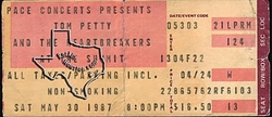 Tom Petty And The Heartbreakers / Georgia Satellites / The Del Fuegos on May 30, 1987 [063-small]