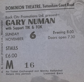 Gary Numan / Tik & Tok on Nov 6, 1983 [092-small]