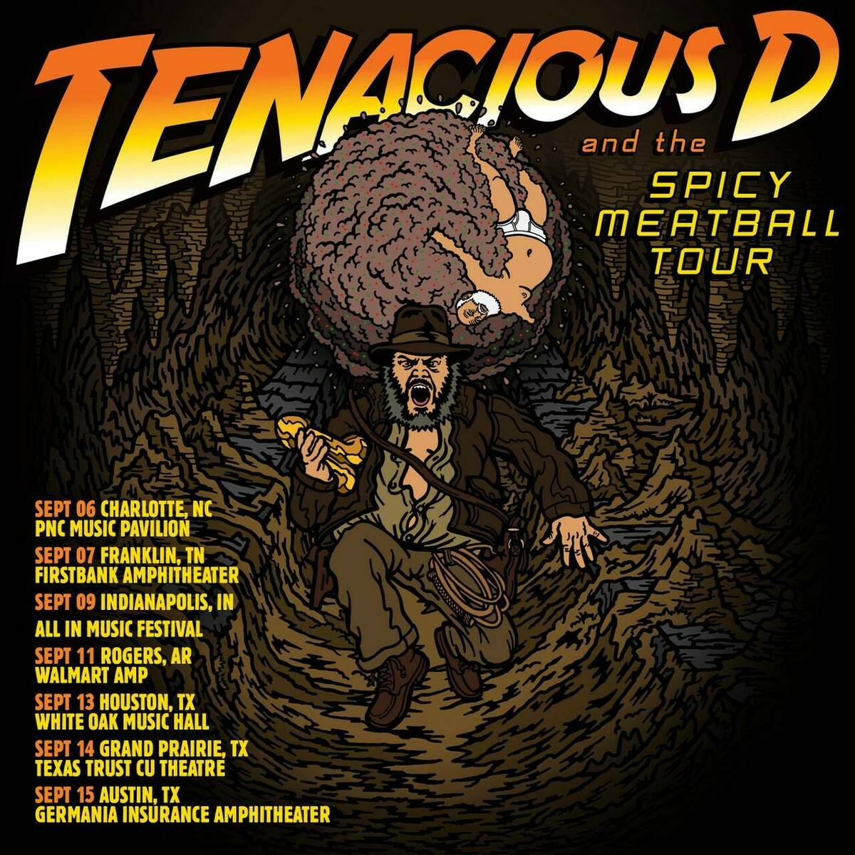 tenacious d tour dates 2023