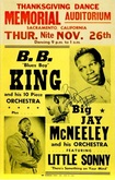 B.B. King & 10 Pc. Orchestra / Big Jay McNeely & Orchestra Feat. Little Sonny on Nov 26, 1959 [497-small]