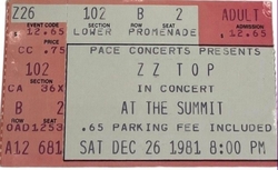 ZZ Top on Dec 26, 1981 [548-small]