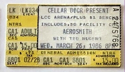 Ted Nugent / Aerosmith on Mar 26, 1986 [581-small]