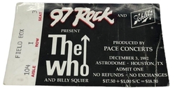 The Who / Billy Squier / Steel Breeze on Dec 3, 1982 [611-small]