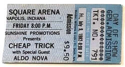 Cheap Trick / Saxon / Aldo Nova on Jul 9, 1982 [649-small]