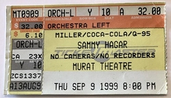Sammy Hagar on Sep 9, 1999 [807-small]