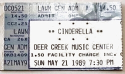 Cinderella on May 21, 1989 [118-small]
