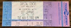 Def Leppard on Nov 3, 1992 [128-small]
