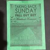 Taking Back Sunday / Fall Out Boy / Matchbook Romance / The Sleeping on Oct 20, 2004 [169-small]