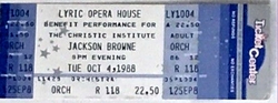 Jackson Browne on Oct 4, 1988 [211-small]