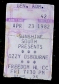 Ozzy Osbourne on Apr 23, 1982 [343-small]