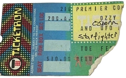 Ozzy Osbourne / UFO / Starfighters on Feb 16, 1982 [361-small]