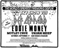 Def Leppard / Eddie Money / Mötley Crüe / Uriah Heep on Sep 17, 1983 [941-small]