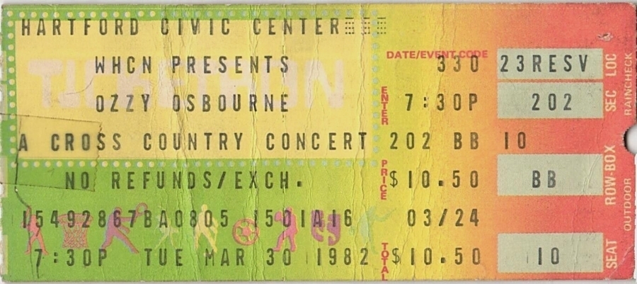 ozzy osbourne 1982 concert