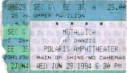 Metallica / Danzig / Suicidal Tendencies on Jun 29, 1994 [465-small]