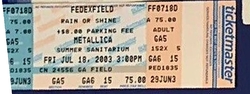 Metallica / Limp Bizkit / Linkin Park / Deftones / Mudvayne on Jul 18, 2003 [470-small]