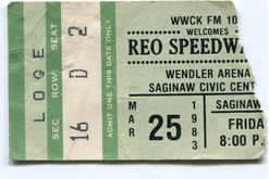 REO Speedwagon on Mar 25, 1983 [490-small]